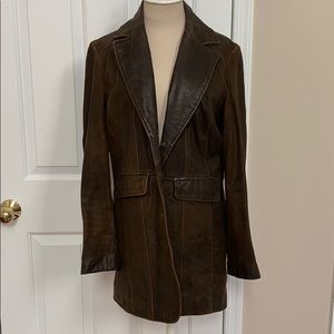 100% LEATHER Vintage Classic Jacket